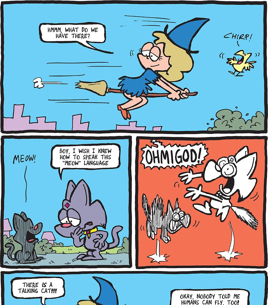 The Fuzzy Princess - Episode 340, Page 1: 2018-11-19-Language Barrier