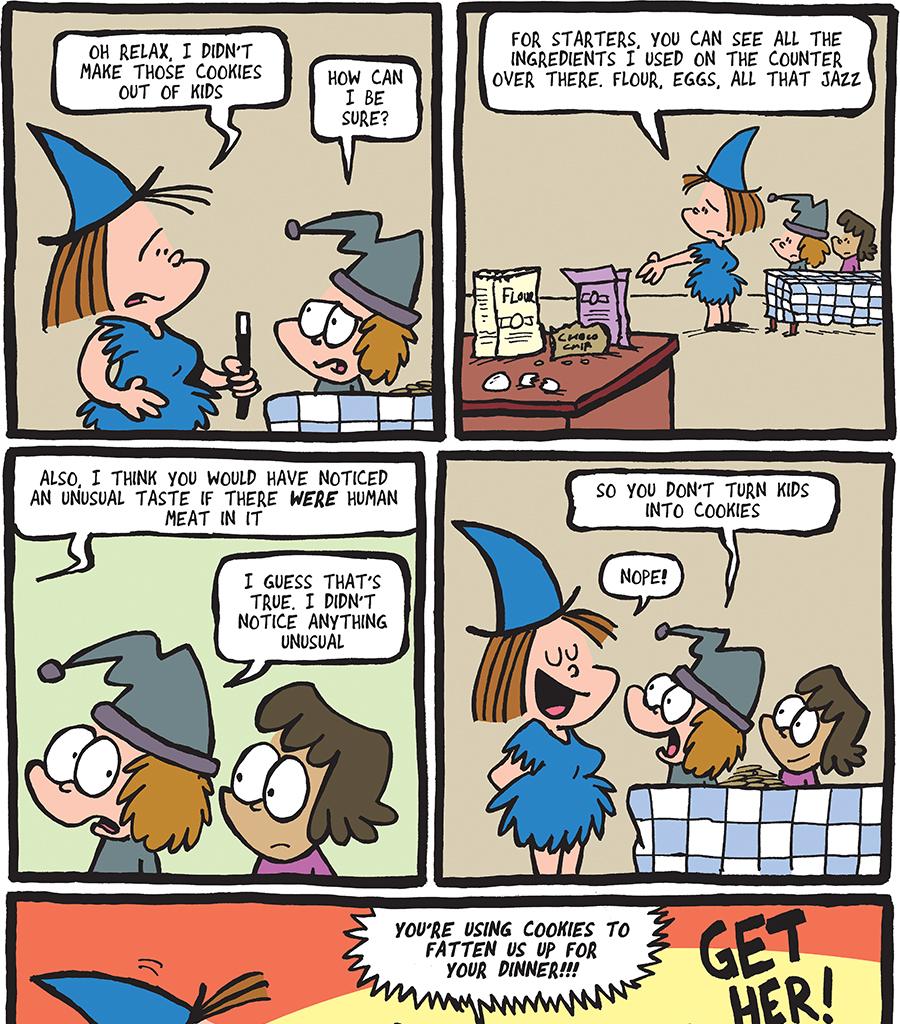The Fuzzy Princess - Episode 346, Page 1: 2018-12-03-No Meat