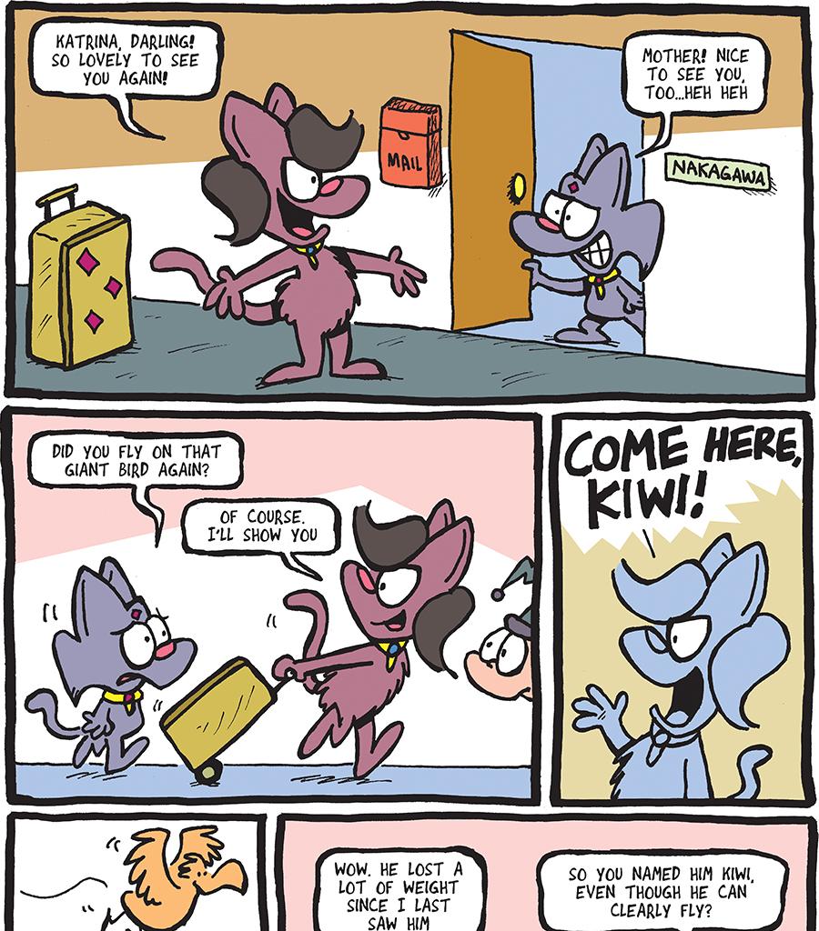 The Fuzzy Princess - Episode 352, Page 1: 2018-12-17-Mommy Dearest