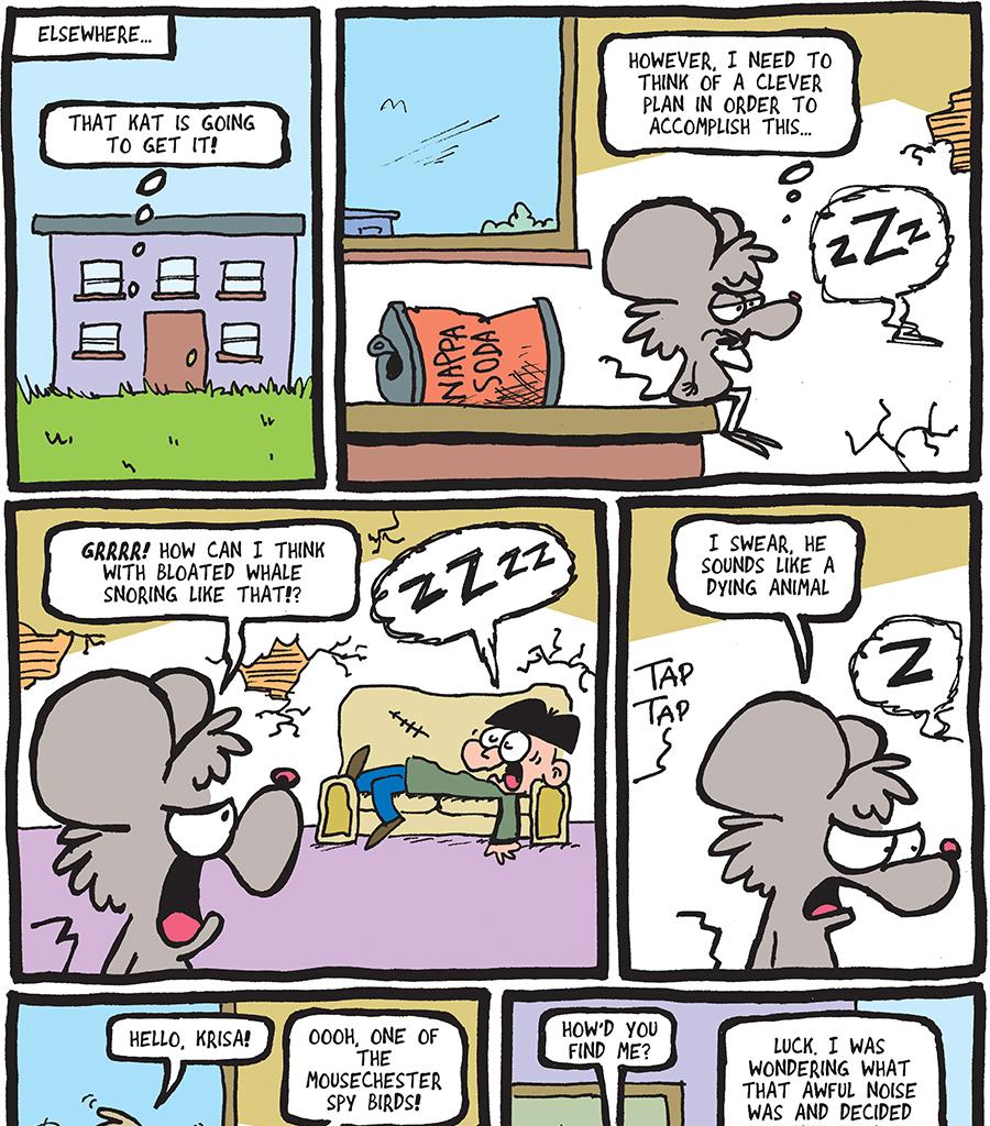 The Fuzzy Princess - Episode 356, Page 1: 2018-12-26-Sleepy Whale