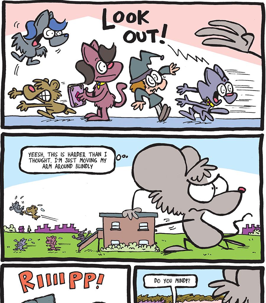 The Fuzzy Princess - Episode 363, Page 1: 2019-01-11-Big Hand for Krisa