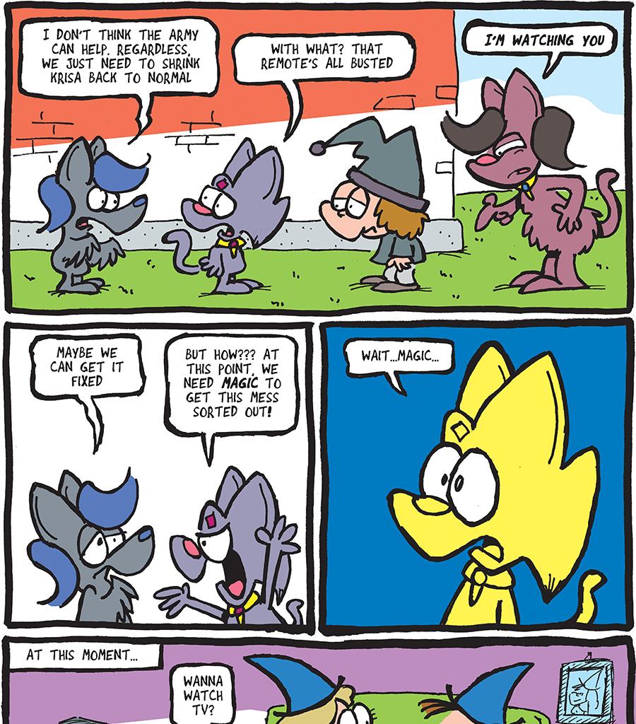 The Fuzzy Princess - Episode 366, Page 1: 2019-01-18-Magic