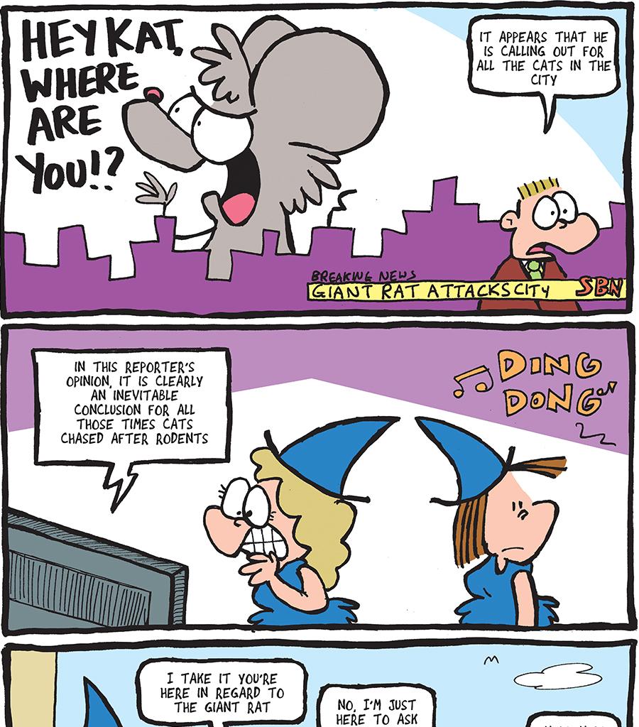 The Fuzzy Princess - Episode 368, Page 1: 2019-01-23-No News