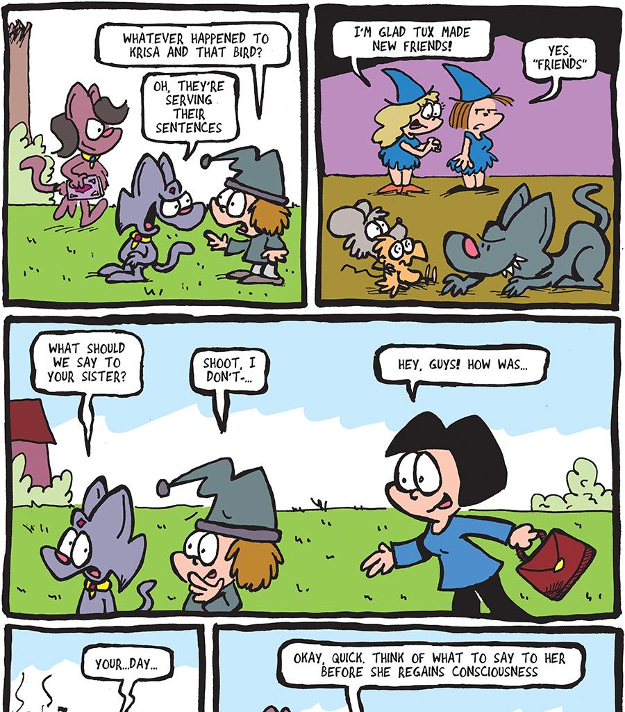 The Fuzzy Princess - Episode 378, Page 1: 2019-02-15-Alibi