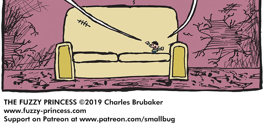 The Fuzzy Princess - Episode 379, Page 1: 2019-02-18-Epilogue