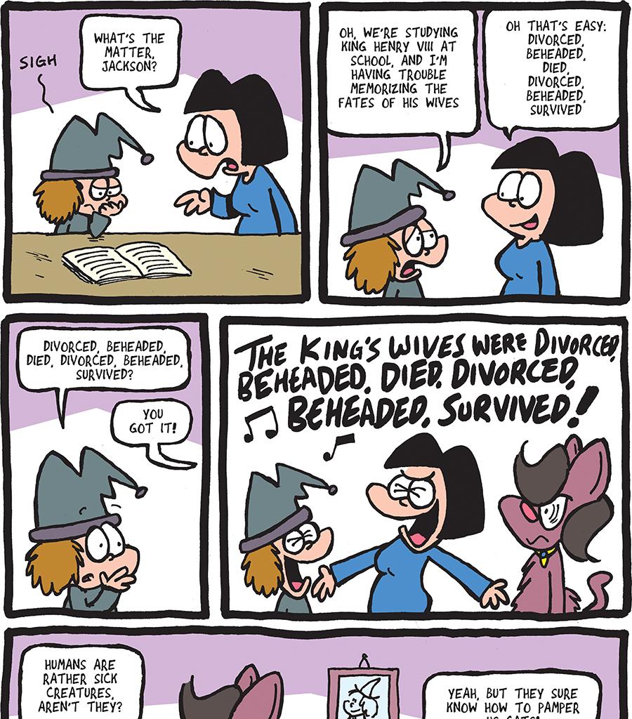 The Fuzzy Princess - Episode 380, Page 1: 2019-02-20-Married to a King
