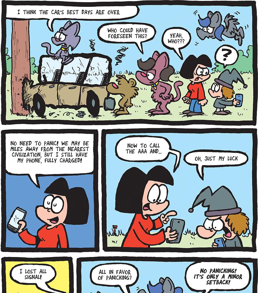 The Fuzzy Princess - Episode 395, Page 1: 2019-03-27-Best-Days-Are-Over