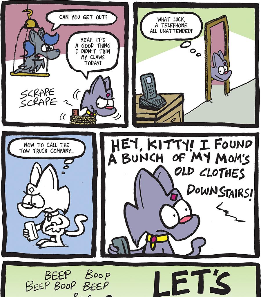 The Fuzzy Princess - Episode 402, Page 1: 2019-04-12-One-Call