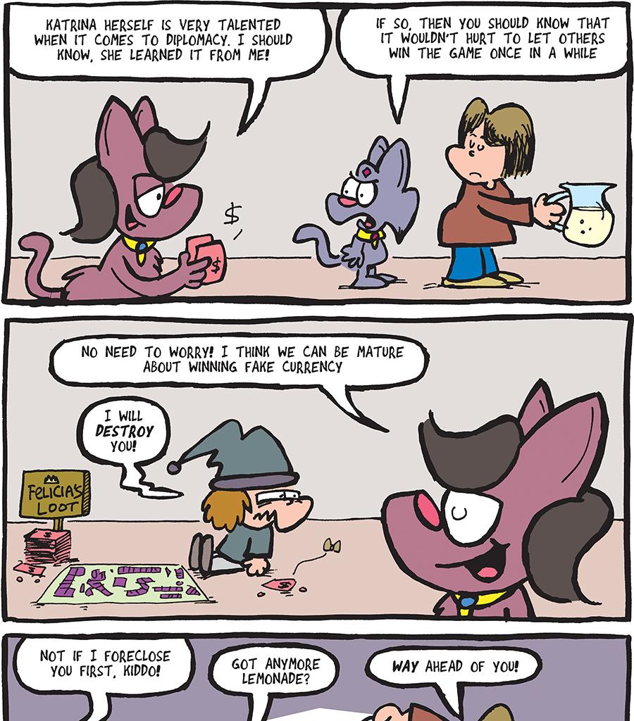 The Fuzzy Princess - Episode 413, Page 1: 2019-05-08-Diplomatic-Princess