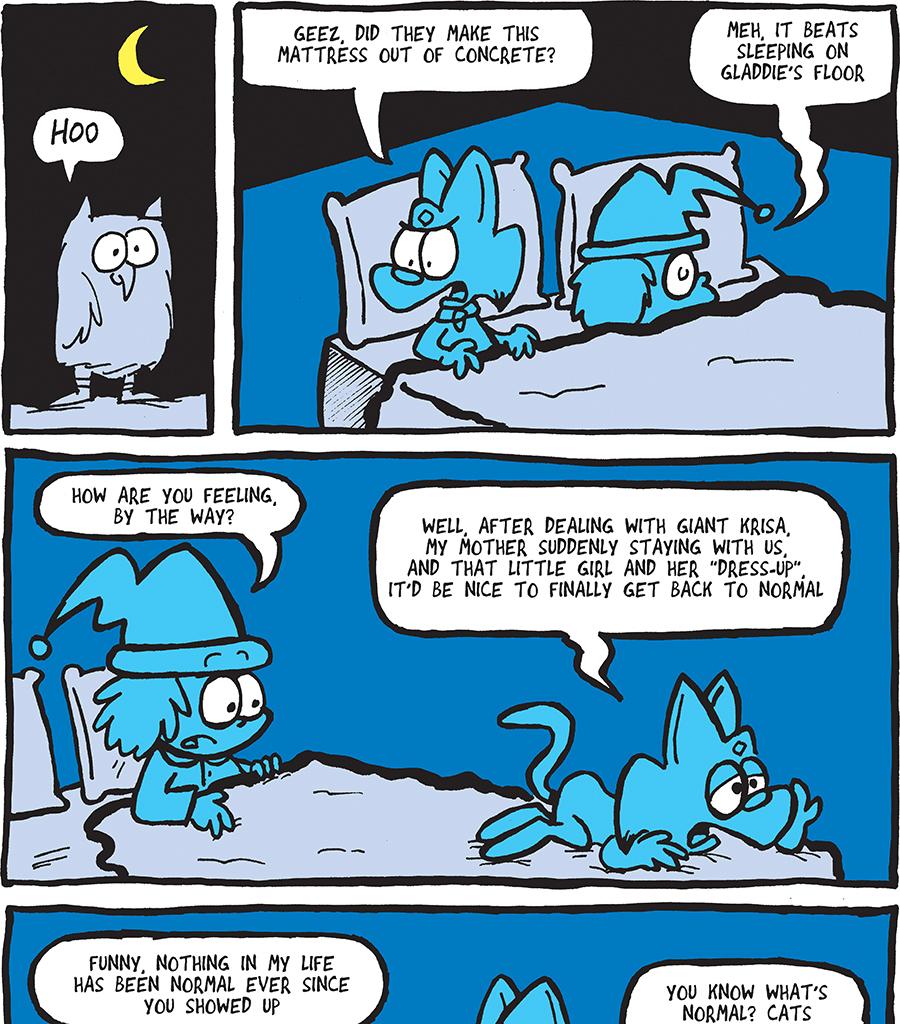 The Fuzzy Princess - Episode 414, Page 1: 2019-05-10-Restless-Night