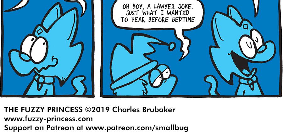 The Fuzzy Princess - Episode 415, Page 1: 2019-05-13-Family-Ties