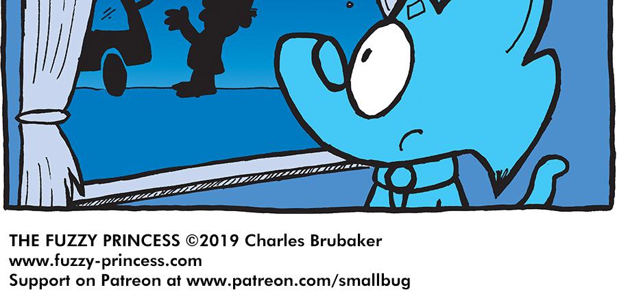 The Fuzzy Princess - Episode 416, Page 1: 2019-05-15-Moonlight