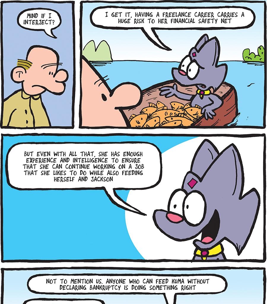 The Fuzzy Princess - Episode 425, Page 1: 2019-06-05-A-Word-From-The-Princess