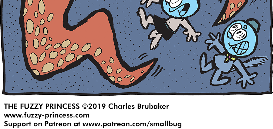 The Fuzzy Princess - Episode 471, Page 1: 2019-09-20-A New Face