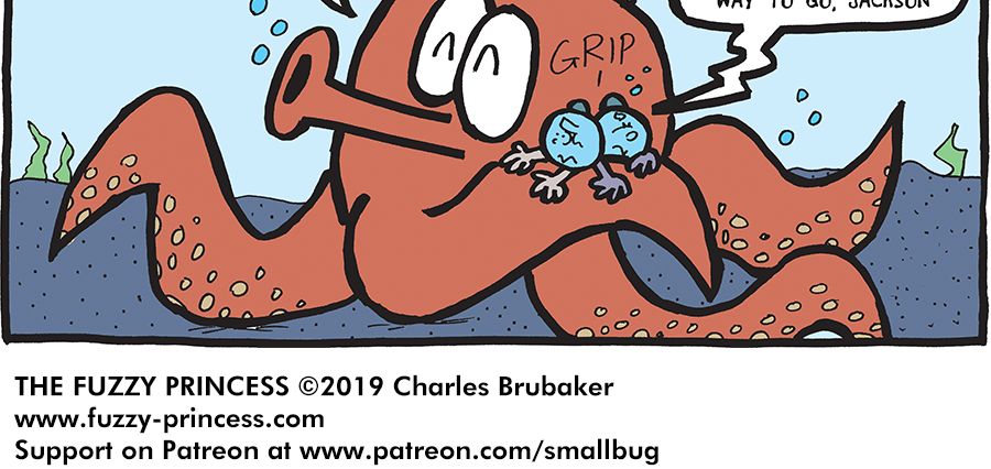 The Fuzzy Princess - Episode 473, Page 1: 2019-09-25-Finding the Prince