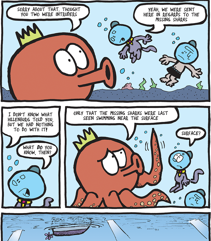 The Fuzzy Princess - Episode 474, Page 1: 2019-09-27-New Clue