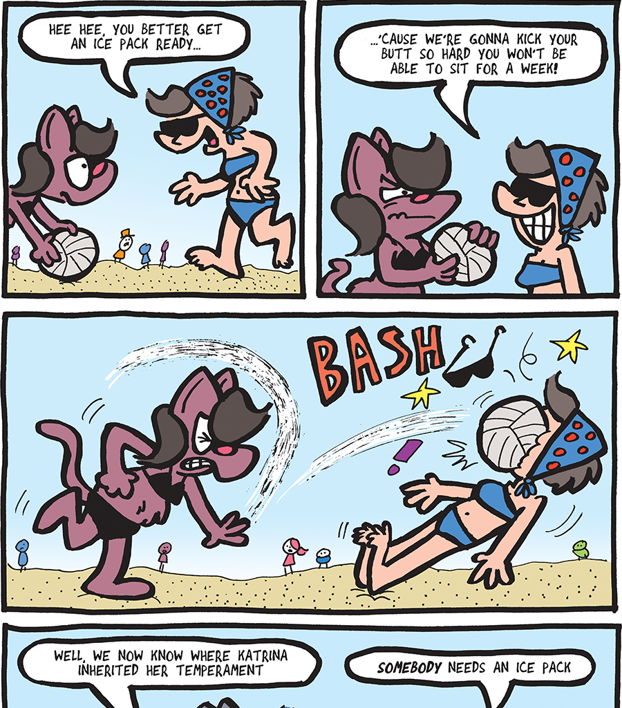 The Fuzzy Princess - Episode 477, Page 1: 2019-10-04-Cool as Ice