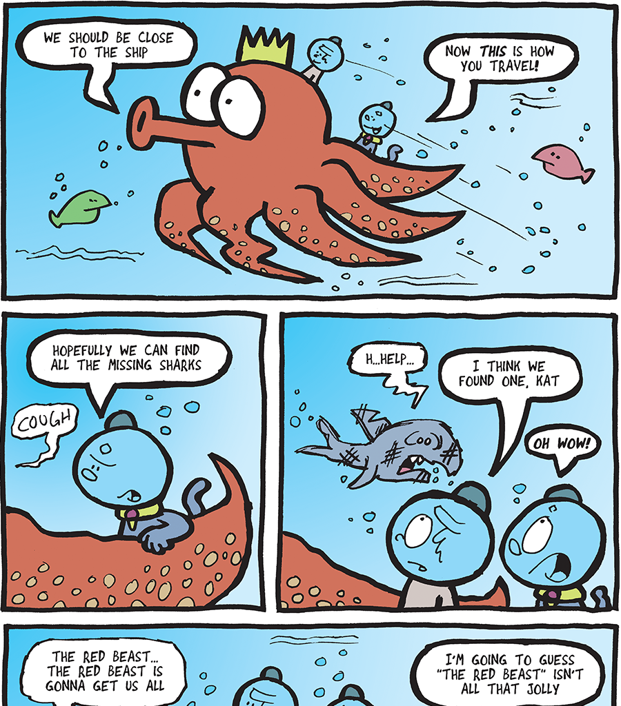 The Fuzzy Princess - Episode 478, Page 1: 2019-10-07-The Red Beast