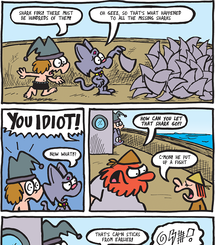 The Fuzzy Princess - Episode 481, Page 1: 2019-10-14-The Red Beast Revealed