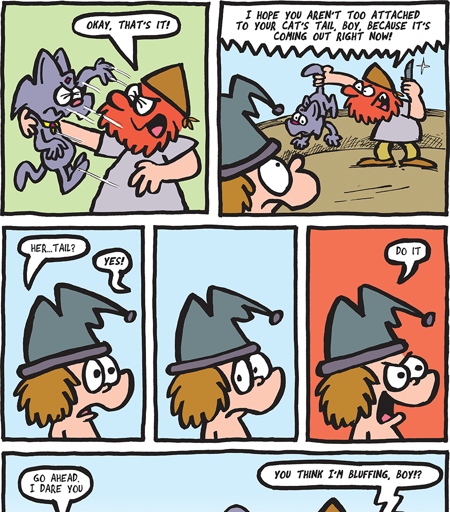 The Fuzzy Princess - Episode 485, Page 1: 2019-10-23-A Whale of a Tail