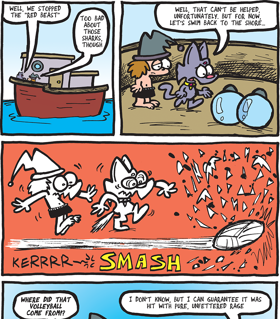 The Fuzzy Princess - Episode 491, Page 1: 2019-11-06-A New Smash Hit