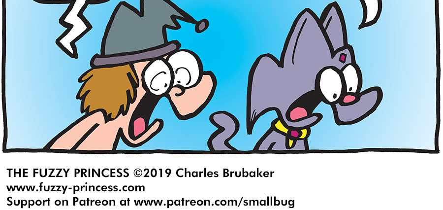 The Fuzzy Princess - Episode 491, Page 1: 2019-11-06-A New Smash Hit