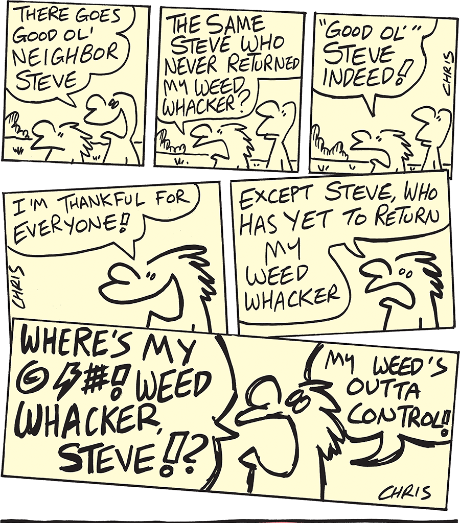 The Fuzzy Princess - Episode 502, Page 1: 2019-12-02-Comic Grievances