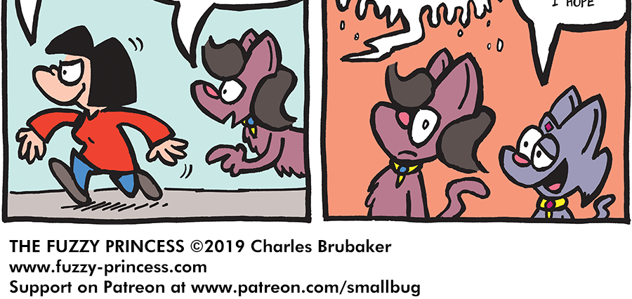 The Fuzzy Princess - Episode 508, Page 1: 2019-12-16-Girls Night Out