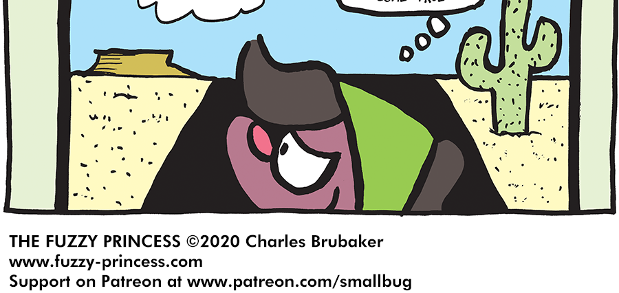 The Fuzzy Princess - Episode 518, Page 1: 2020-01-08-Motor Manic