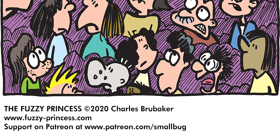 The Fuzzy Princess - Episode 520, Page 1: 2020-01-13-Workout