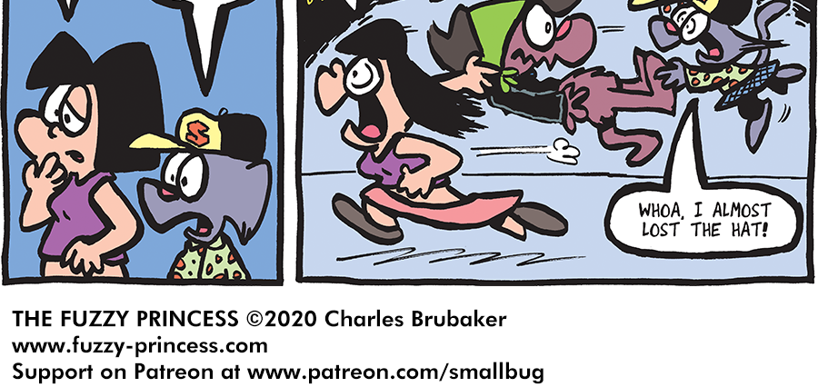 The Fuzzy Princess - Episode 522, Page 1: 2020-01-17-Free
