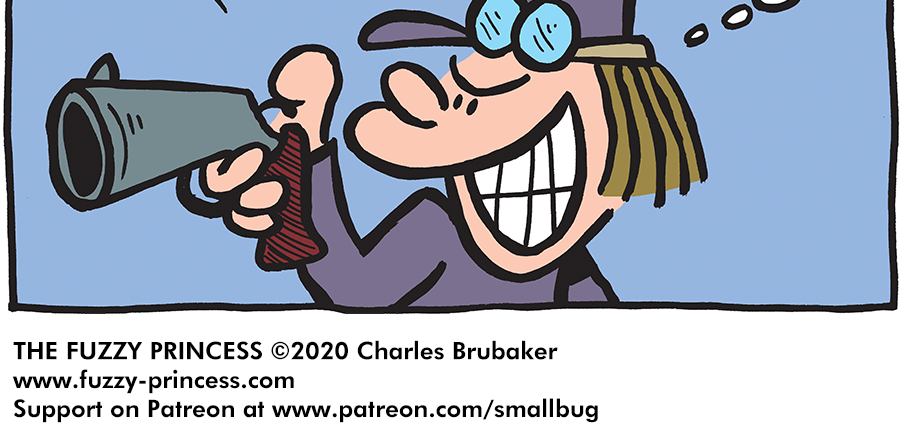 The Fuzzy Princess - Episode 527, Page 1: 2020-01-29-Fun Time