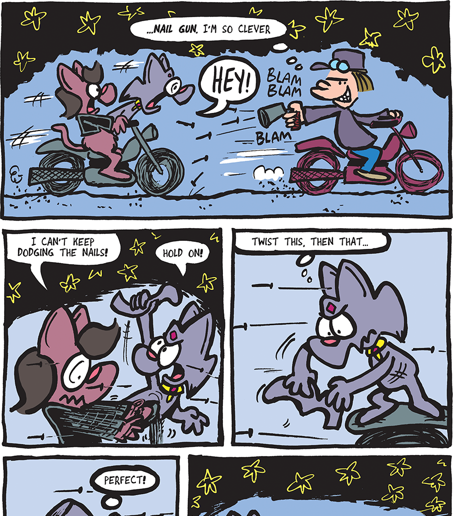 The Fuzzy Princess - Episode 528, Page 1: 2020-01-31-Pulling Out the Big Gun