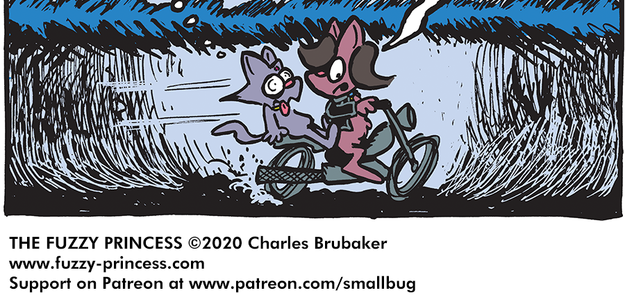 The Fuzzy Princess - Episode 531, Page 1: 2020-02-07-Catch Up