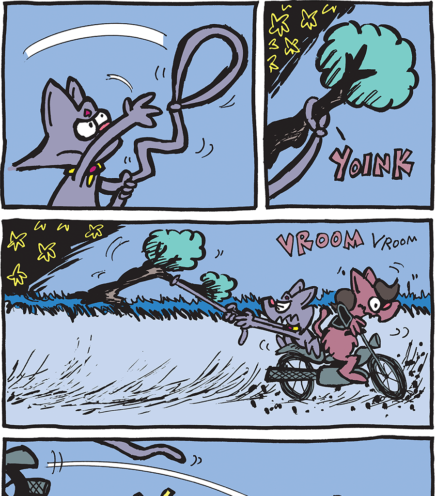 The Fuzzy Princess - Episode 535, Page 1: 2020-02-17-Catapulting Out