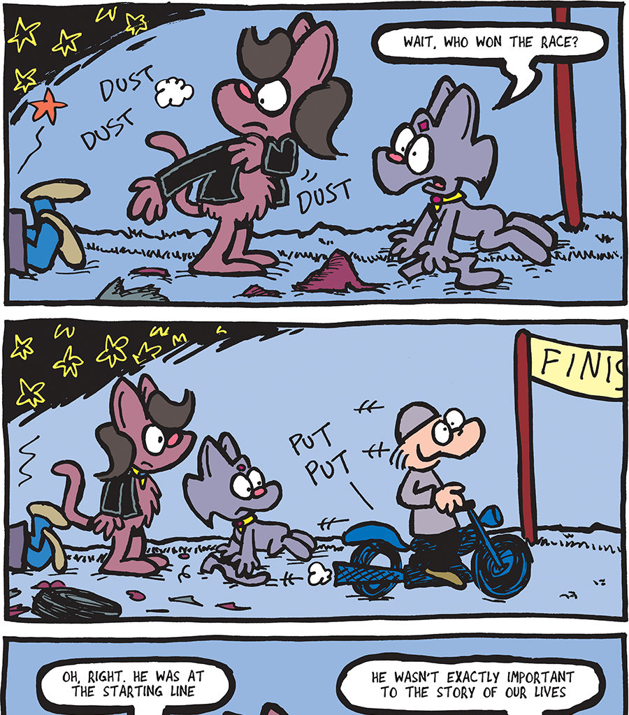 The Fuzzy Princess - Episode 537, Page 1: 2020-02-21-The Winner