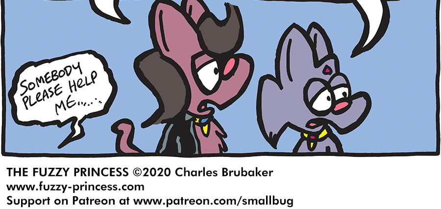 The Fuzzy Princess - Episode 537, Page 1: 2020-02-21-The Winner