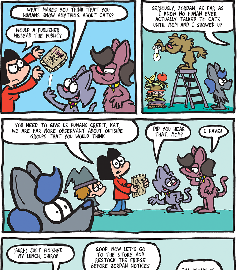 The Fuzzy Princess - Episode 551, Page 1: 2020-03-25-Calling the Bluff