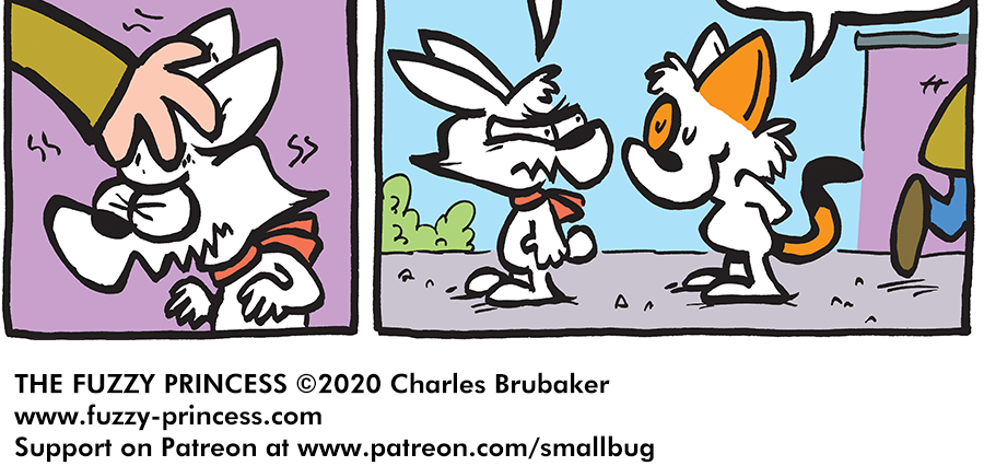 The Fuzzy Princess - Episode 553, Page 1: 2020-03-30-A Cat and Bunny Show
