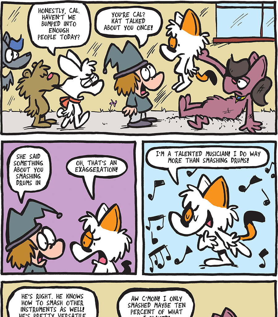 The Fuzzy Princess - Episode 564, Page 1: 2020-04-24-Music Lover