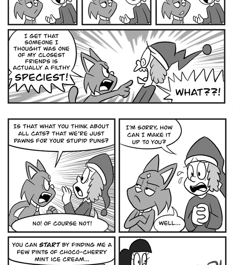 The Fuzzy Princess - Episode 588, Page 1: 2020-06-19-Guest Comic Josh Nickerson