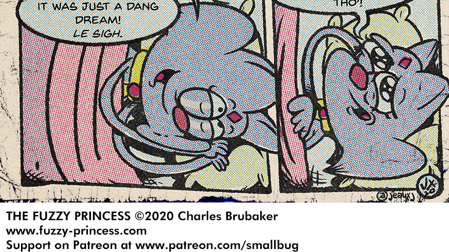 The Fuzzy Princess - Episode 590, Page 1: 2020-06-23-Guest Comic Jeaux Janovsky