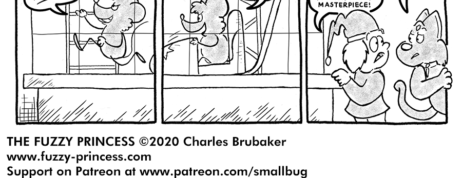 The Fuzzy Princess - Episode 591, Page 1: 2020-06-24-Guest Comic Kaoru Greendrake