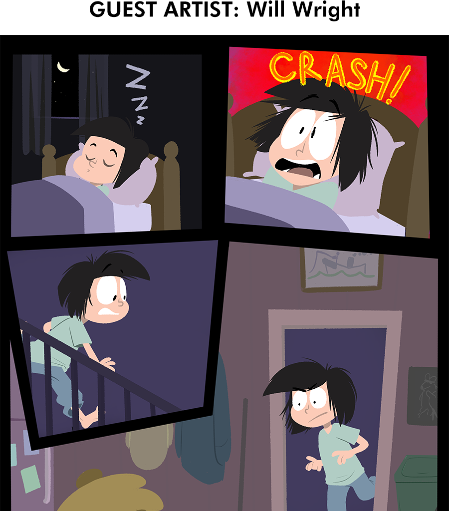 The Fuzzy Princess - Episode 592, Page 1: 2020-06-25-Guest Comic Will Wright