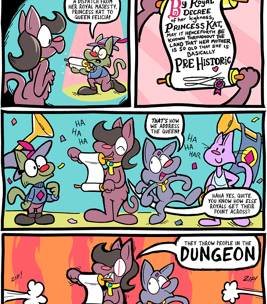 The Fuzzy Princess - Episode 593, Page 1: 2020-06-26-Guest Comic Brian Emling
