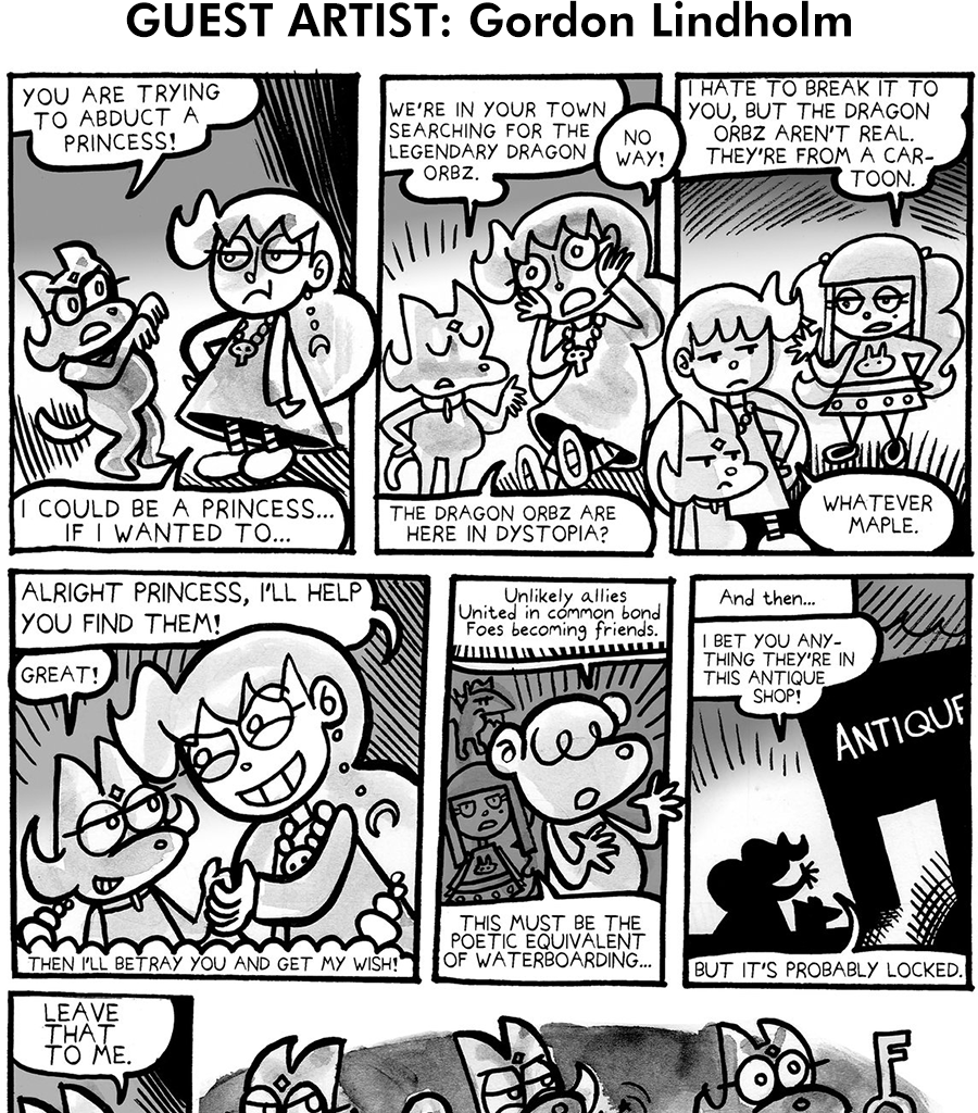 The Fuzzy Princess - Episode 596, Page 1: 2020-07-01 - The Fuzzy Princess and Luna Lesser Crossover Spectacular 3