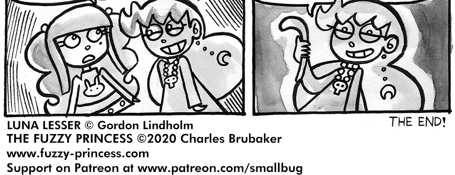 The Fuzzy Princess - Episode 598, Page 1: 2020-07-03 - The Fuzzy Princess and Luna Lesser Crossover Spectacular 5