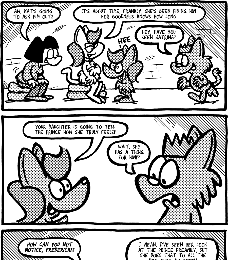 The Fuzzy Princess - Episode 614, Page 1: 2020-08-31-Notice