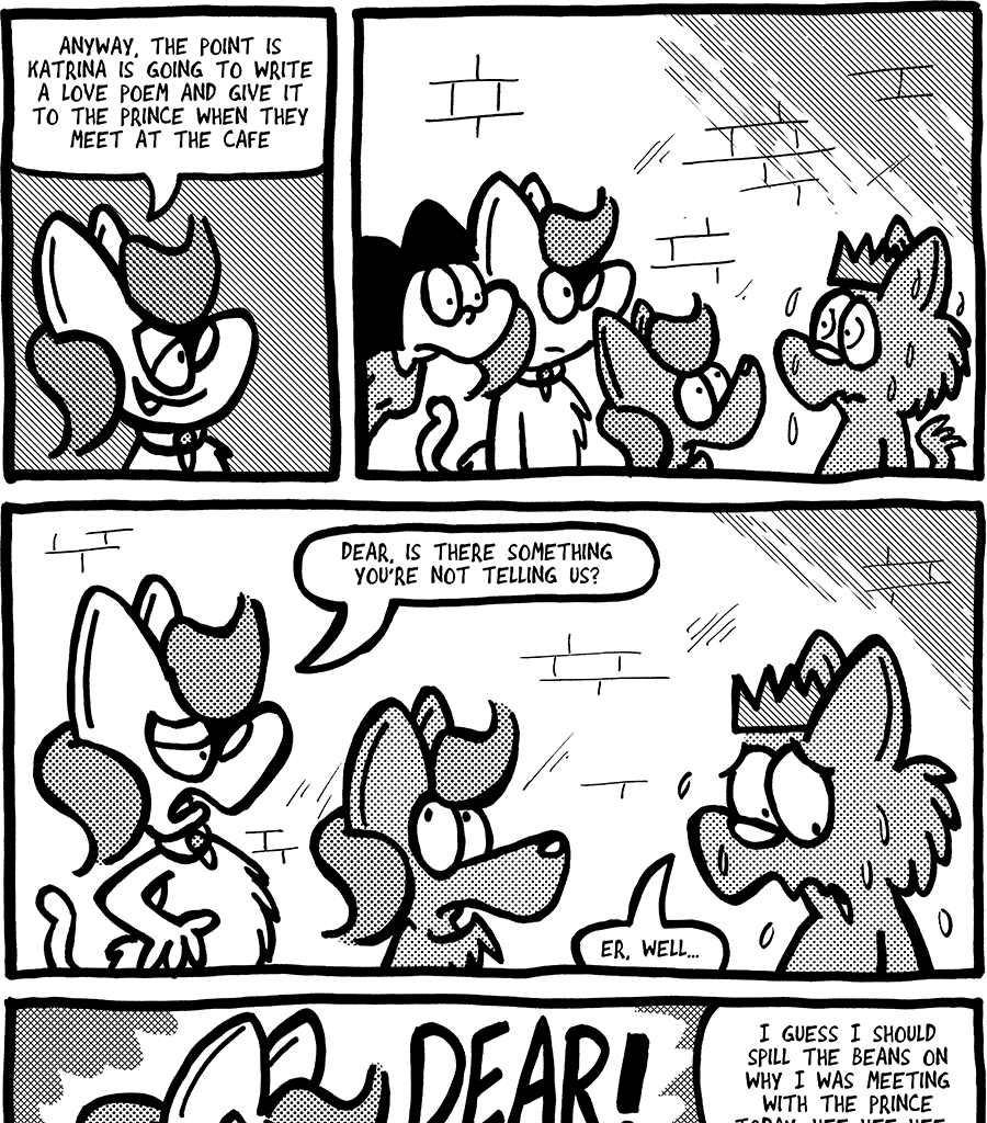 The Fuzzy Princess - Episode 615, Page 1: 2020-09-03-Secrets Unleashed