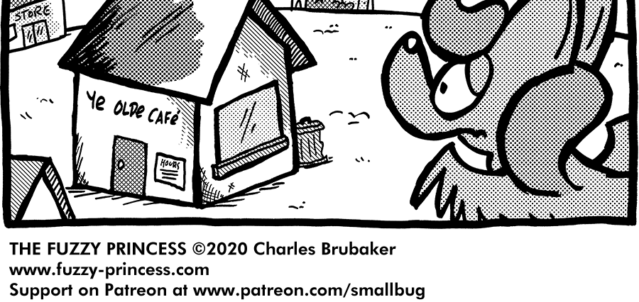 The Fuzzy Princess - Episode 620, Page 1: 2020-09-21-Late